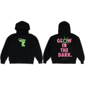 CJ X NIKE T-REXX GLOW IN THE DARK HOODIE (BLACK)