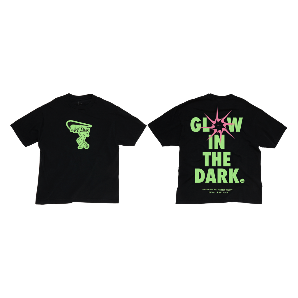 CJ X NIKE T-REXX GLOW IN THE DARK TEE (BLACK)